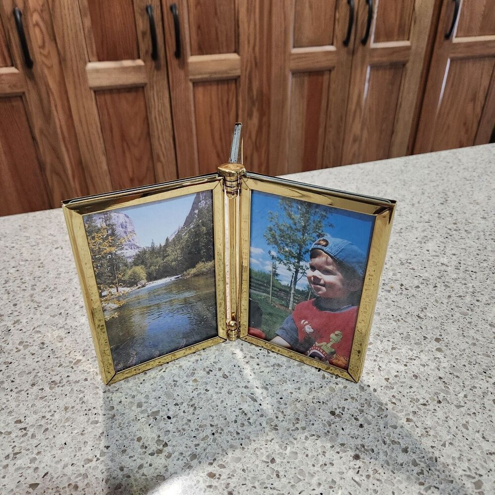 Picture Frame Holds 6 Pictures 4 x 6" Open Box Burnes of Boston